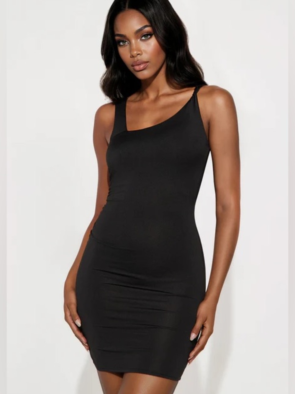Alina Knot Accent Ruched Mini Dress NEW 🏷️